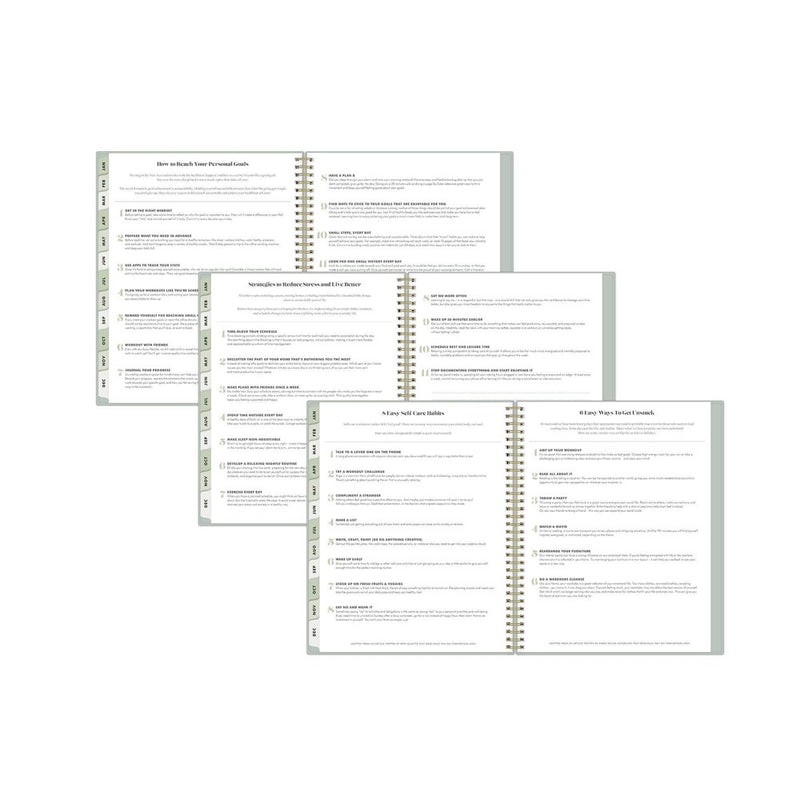 The Everygirl x Day Designer 2024 Planner 8.5"x11" Weekly/Monthly Soft Sage