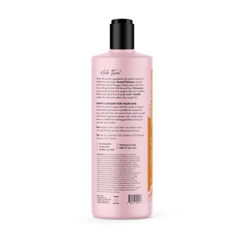 Donna's Recipe Sweet Potato Pie Leave-In Conditioner - 8 fl oz