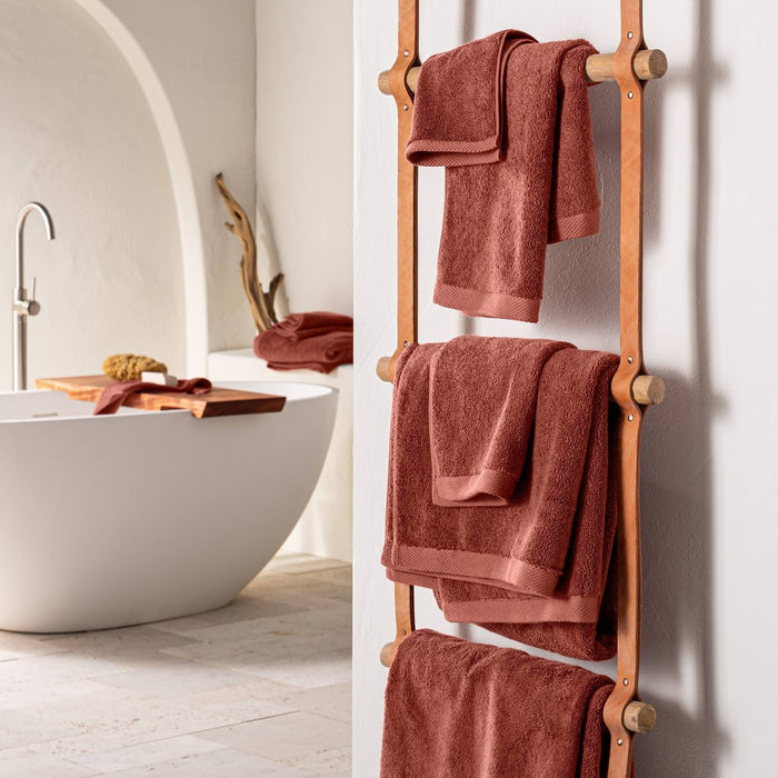 Organic Bath Sheet Bronze Brown - Casaluna