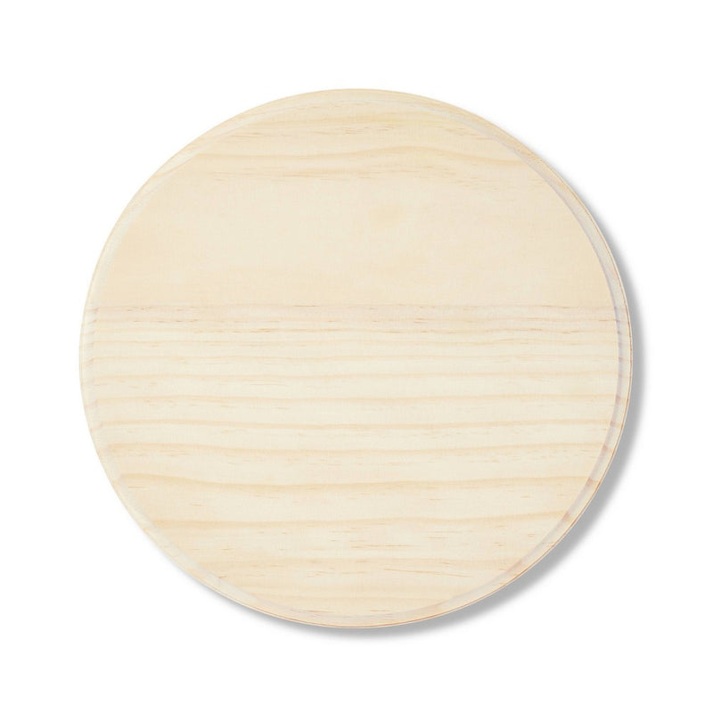 12" Round Wood Disc - Mondo Llama