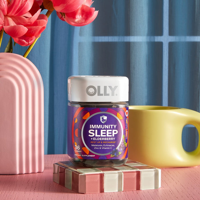 OLLY Immunity Sleep Gummies - Elderberry - 36ct