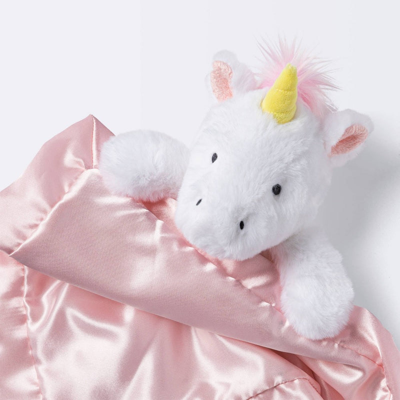 White Unicorn Small Security Blanket - Cloud Island