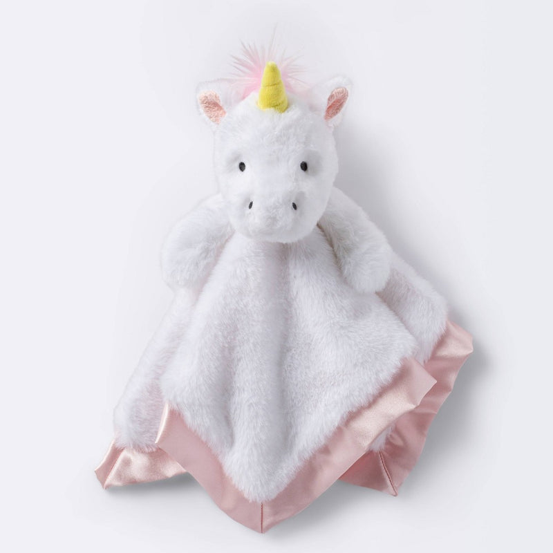 White Unicorn Small Security Blanket - Cloud Island