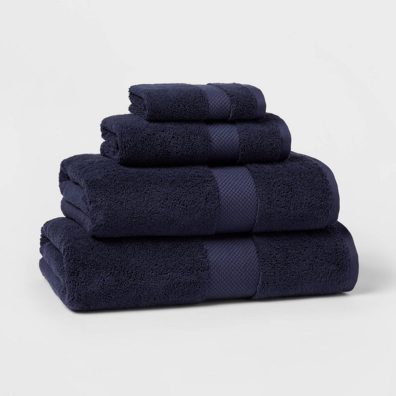 Performance Plus Bath Towel Navy - Threshold