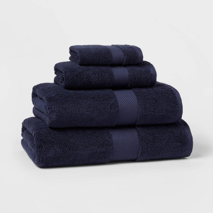 Performance Plus Bath Towel Navy - Threshold