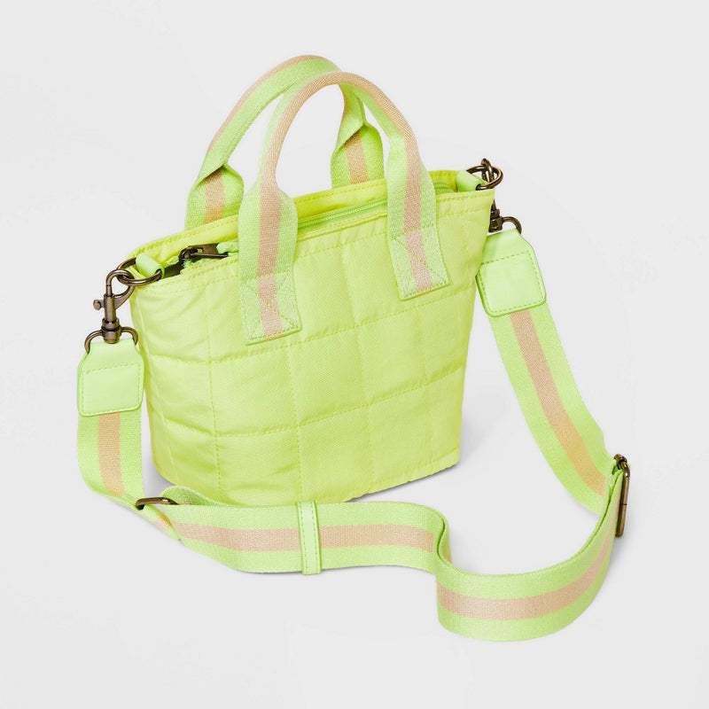 Small Tote Handbag - Universal Thread Lemon Yellow