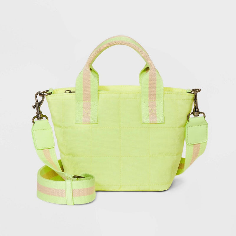Small Tote Handbag - Universal Thread Lemon Yellow