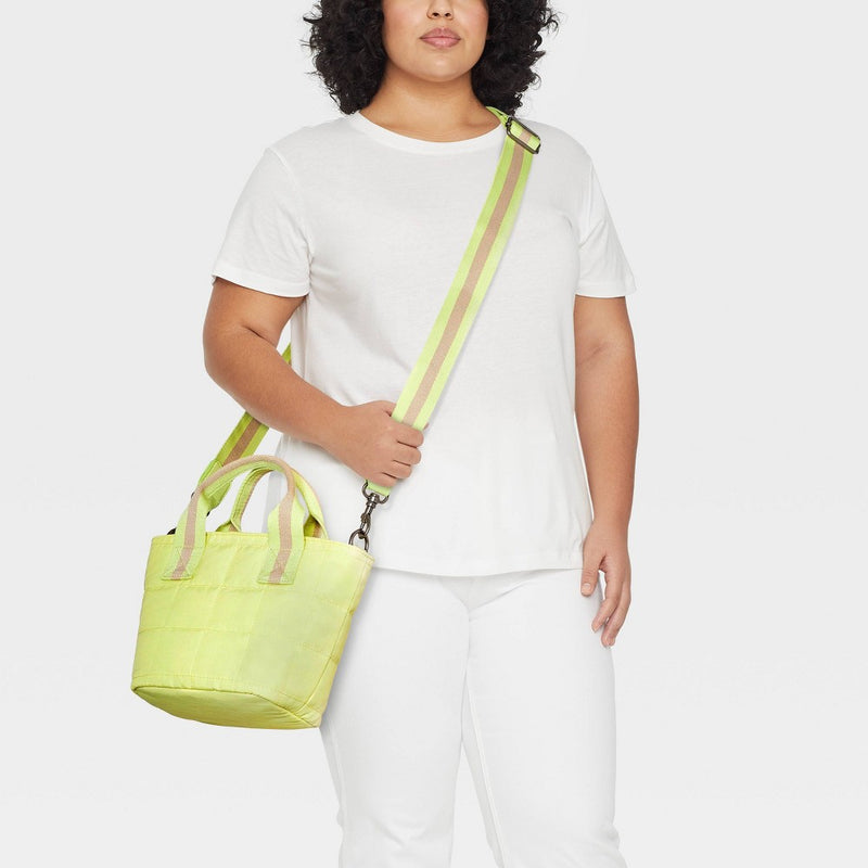 Small Tote Handbag - Universal Thread Lemon Yellow