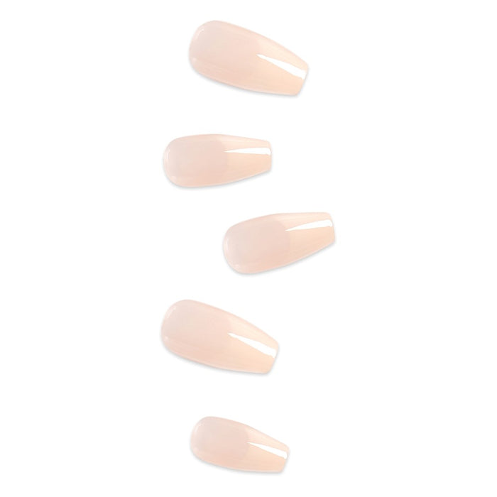 KISS Salon Acrylic Nude French Manicure - Leilani - 28ct