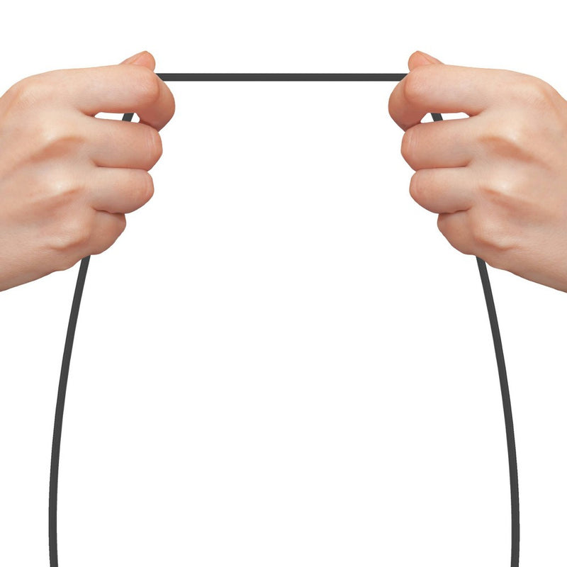 Just Wireless 6' TPU Type-C to USB-A Cable - Gray