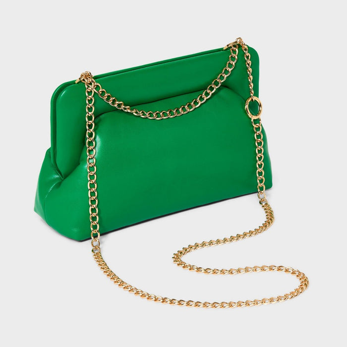 Puff Clutch - A New Day Green