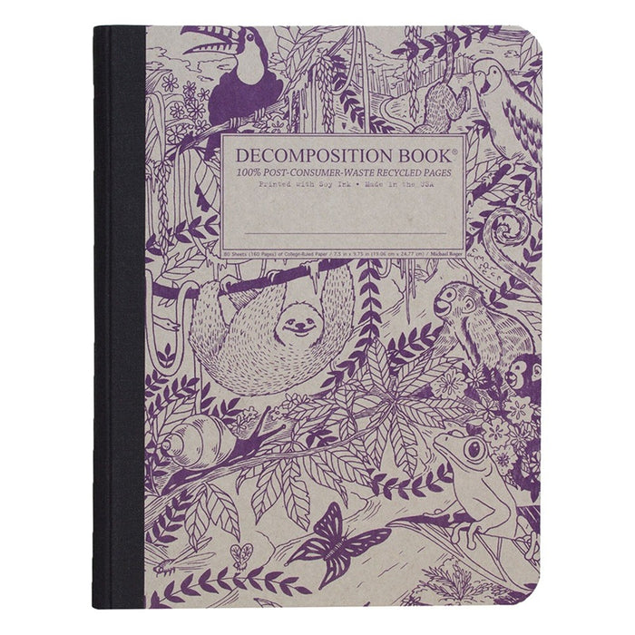 Composition Notebook College Ruled Decorative Fashion (Designs May Vary) - Decomposition Book