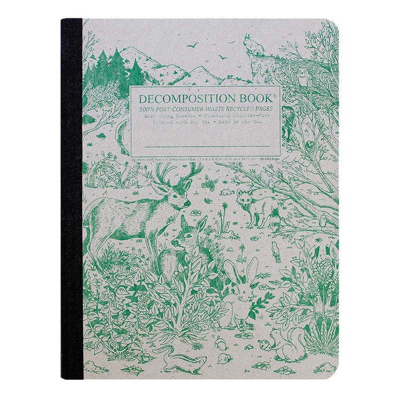 Composition Notebook College Ruled Decorative Fashion (Designs May Vary) - Decomposition Book