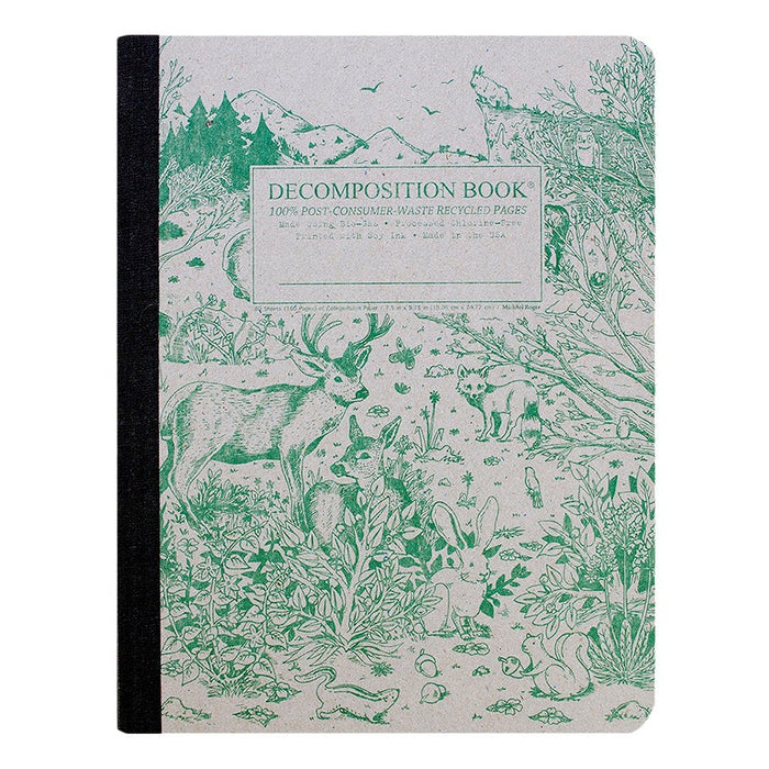 Composition Notebook College Ruled Decorative Fashion (Designs May Vary) - Decomposition Book