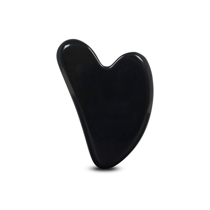 Plum Beauty Obsidian Gua Sha Stone