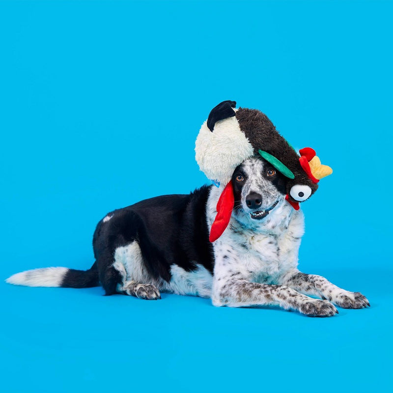 BARK Cock-a-Doodle-Chew Dog Toy