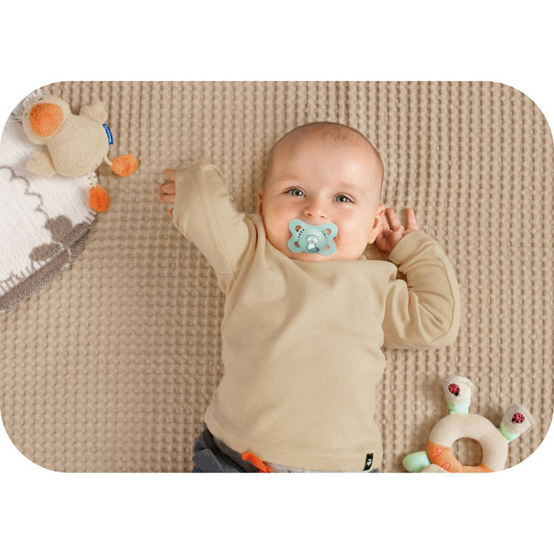 MAM Matte Original Unprinted Pacifier 0-6m - Girl - 2pc