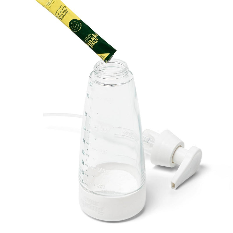 Lemon & Mint Ultra-Concentrated Foaming Dish Soap - 0.42oz/2ct - Everspring