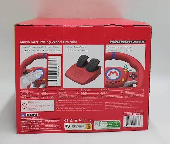 Hori Nintendo Switch Mario Kart Racing Wheel Pro Mini SEE DETAILS