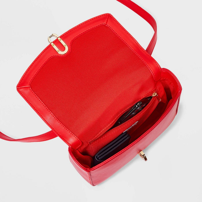 Refined Crossbody Bag - A New Day Red