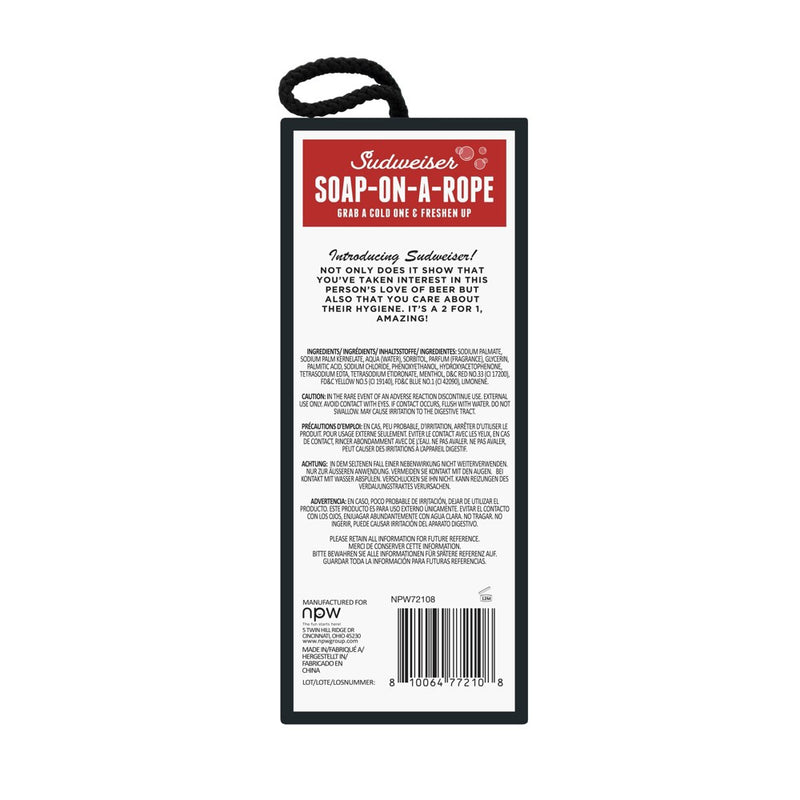 Sudweiser Soap on a Rope
