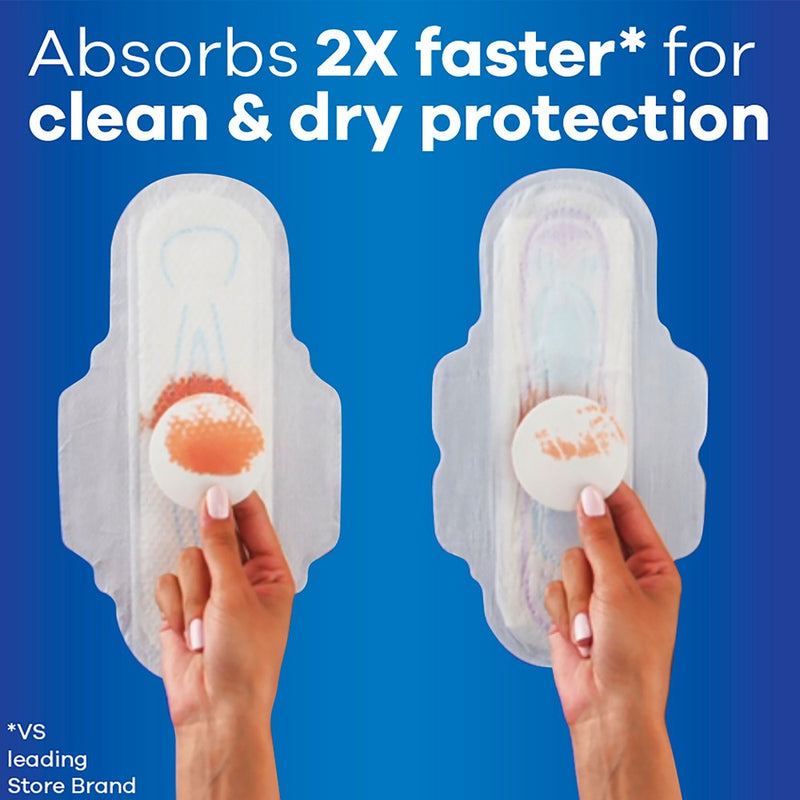 Always Ultra Thin Long with Wings Super Maxi Pads - Size 2 - 38ct