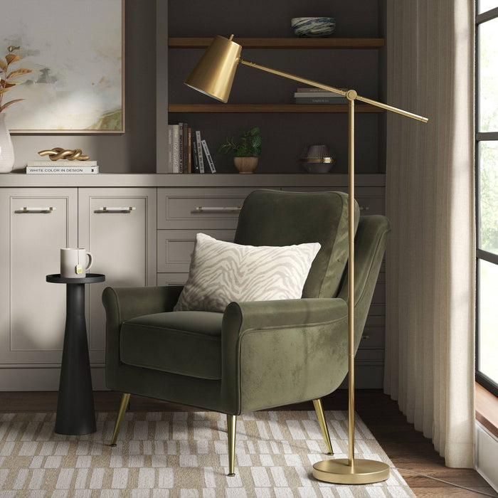 Cantilever Floor Lamp Brass - Threshold