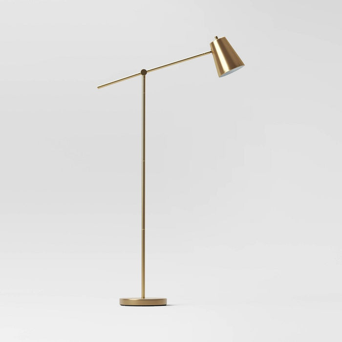 Cantilever Floor Lamp Brass - Threshold