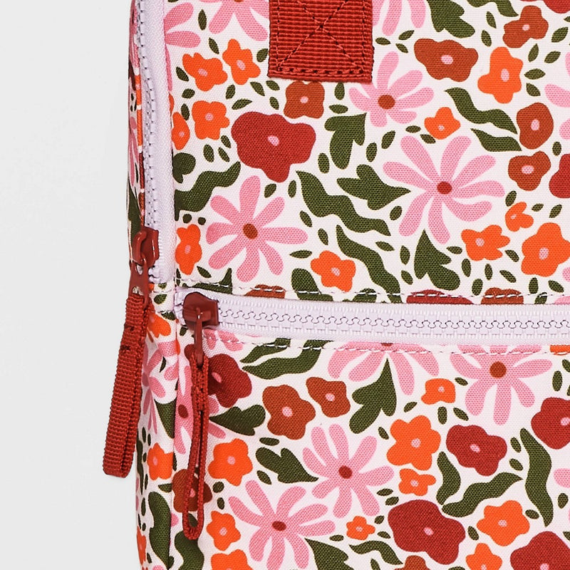 Toddler Girls' 10.5" Floral Backpack - Cat & Jack Pink