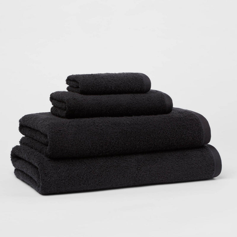 Everyday Washcloth Black - Room Essentials
