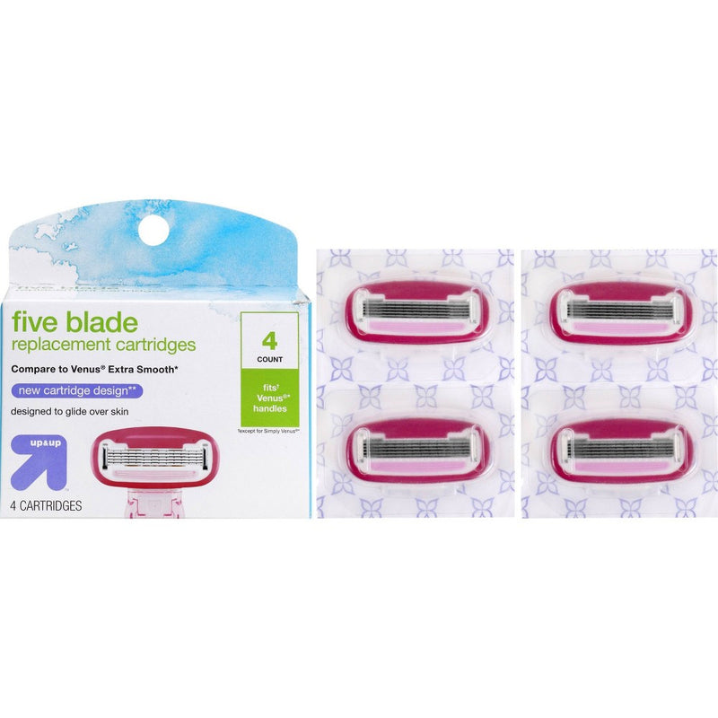 Women's Five Blade FITS Cartridges 4ct - up & up
