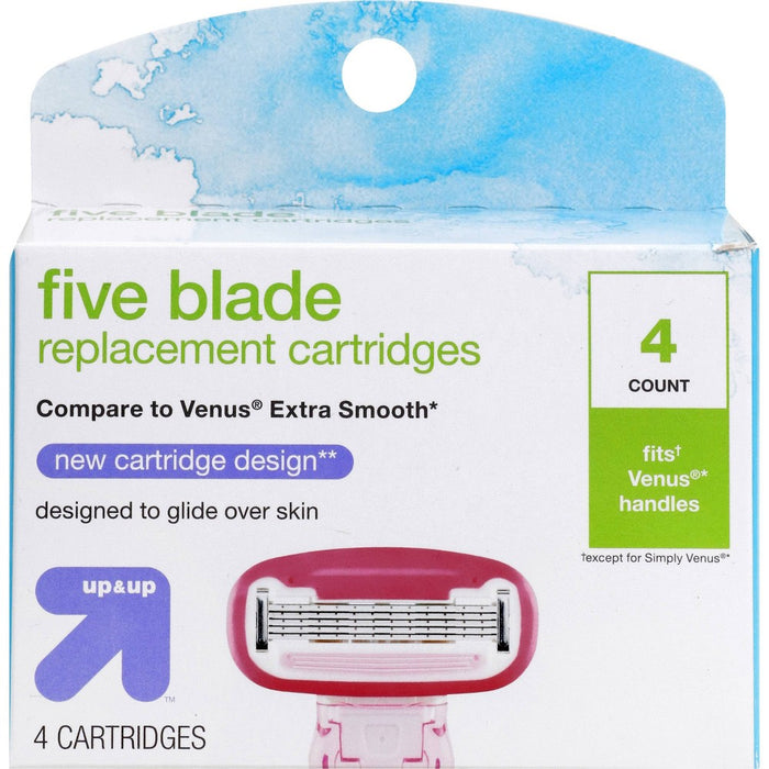 Women's Five Blade FITS Cartridges 4ct - up & up