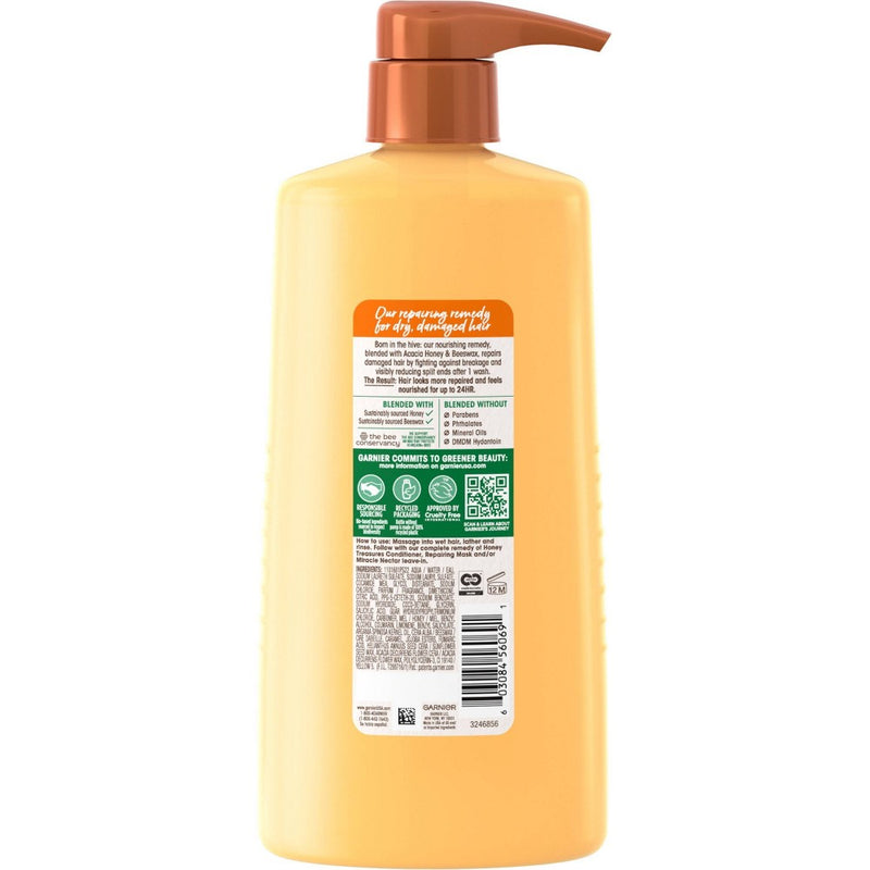 Garnier Whole Blends Repairing Shampoo Honey Treasures for Damaged Hair - 28 fl oz