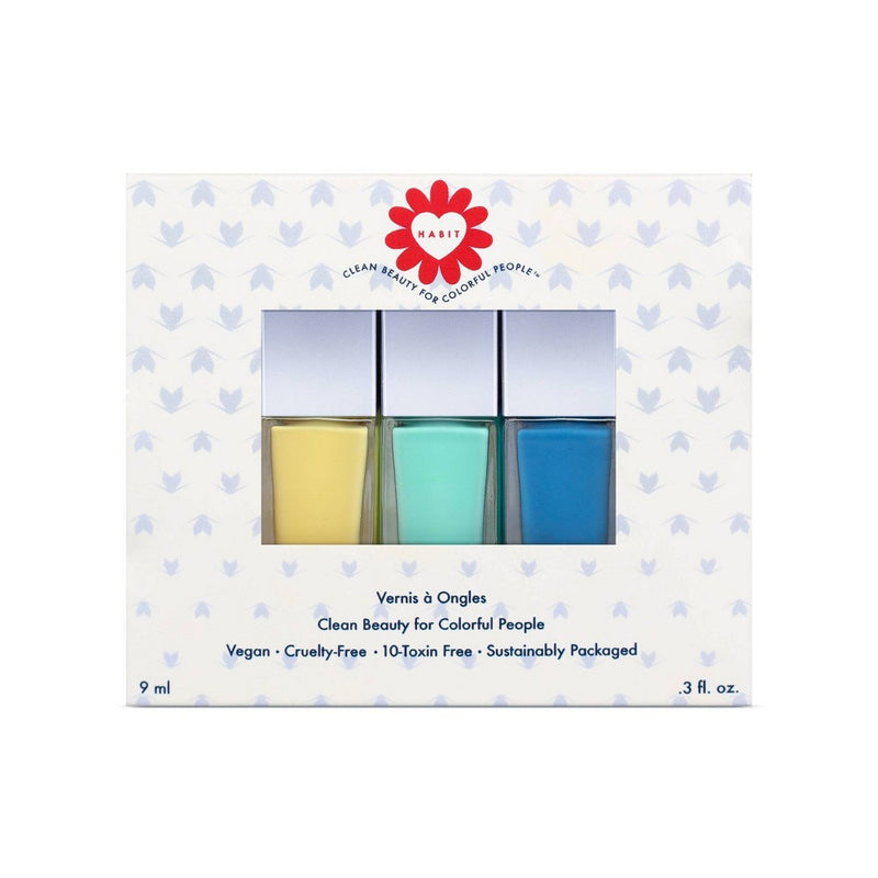Habit Cosmetics Baby Nail Polish Trio - Beach House - 0.3 fl oz