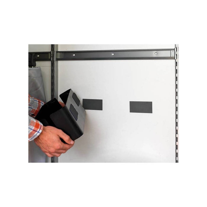 VELCRO 2ct 4''X2" Industrial Strength Strips Black