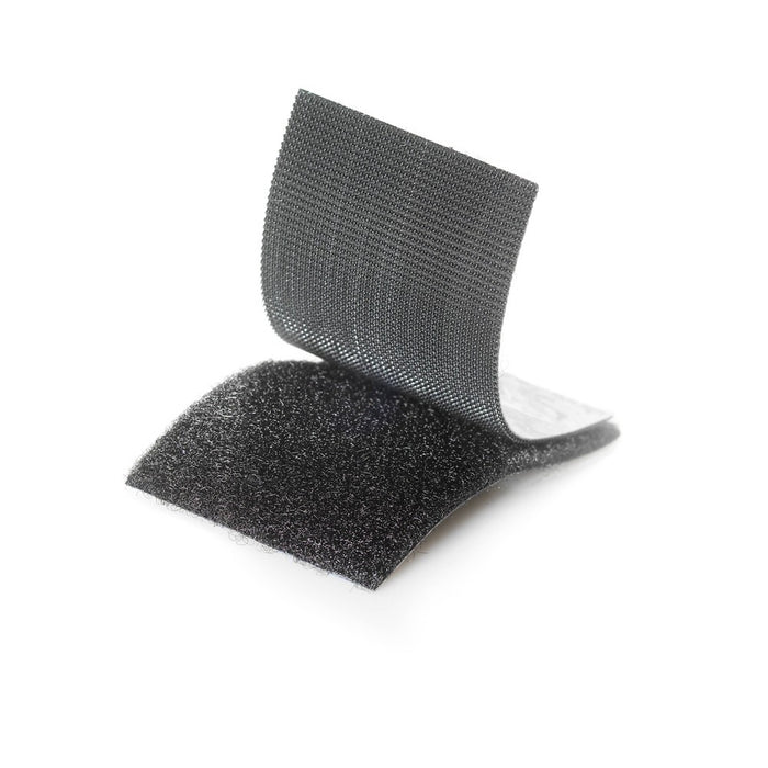 VELCRO 2ct 4''X2" Industrial Strength Strips Black