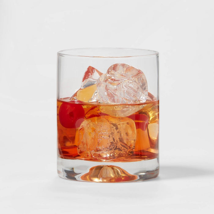 12.5 fl oz 4pk Glass Telford Short Tumblers - Threshold