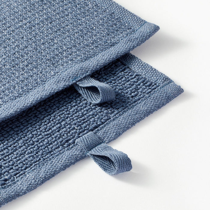 6"x6" 4pk Dish Clothes Rig Blue - Figmint