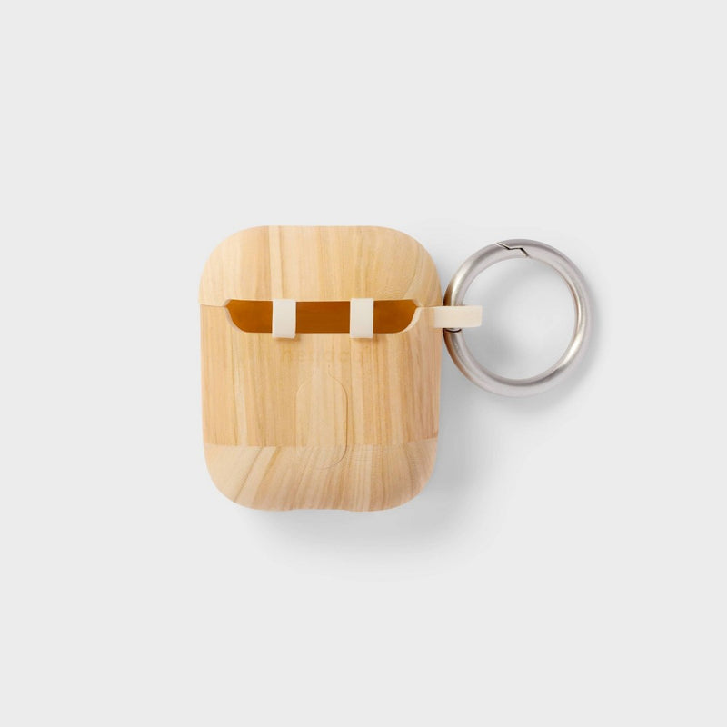 AirPod Gen 1/2 Case with Clip - heyday Light Woodgrain