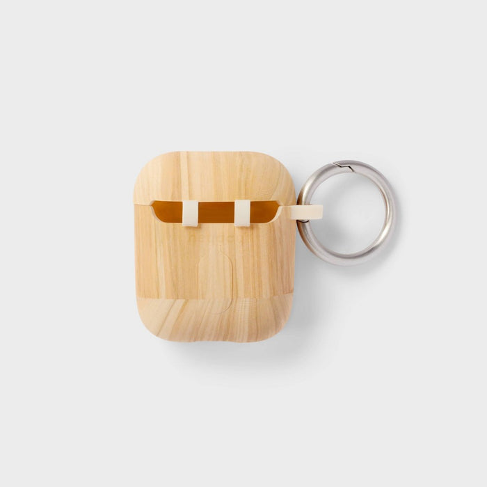 AirPod Gen 1/2 Case with Clip - heyday Light Woodgrain