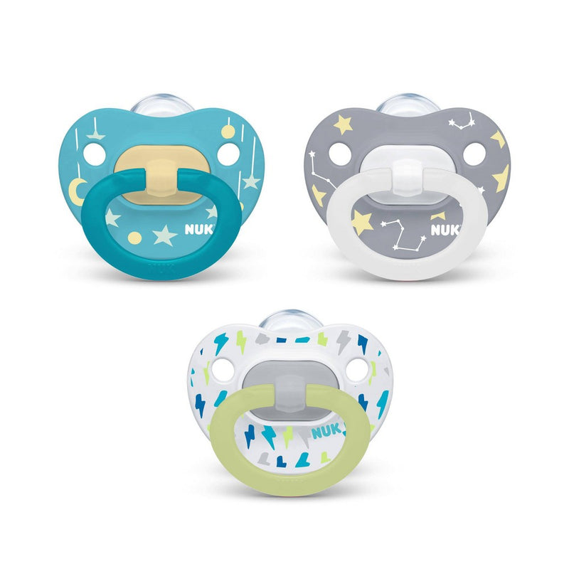 NUK Classic Pacifier Value Pack 6-18m - 3ct