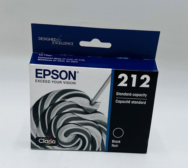 Epson 212 Single Ink Cartridge - Black (T212120-CP) EXP:05/2027