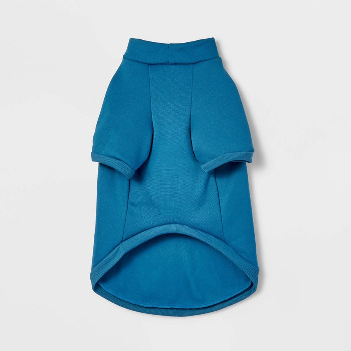 Blue Hydrant Inspector Dog Sweatshirt - L - Boots & Barkley