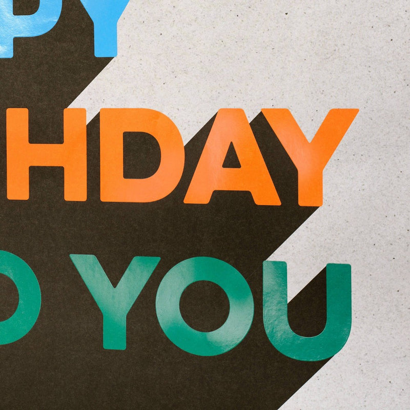 Happy Birthday To You Large Gift Bag - Spritz