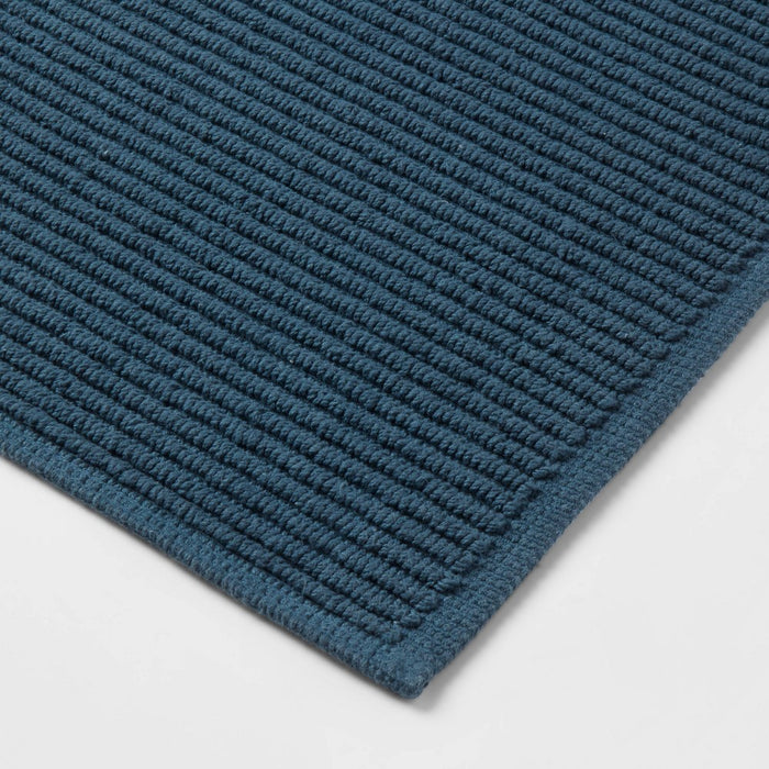 20"x30" Performance Plus Bath Mat Solid Turquoise - Threshold