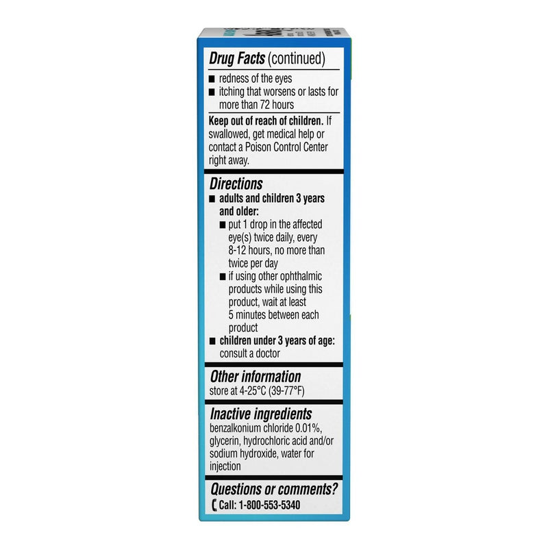 Alaway 12 Hours Allergy Itch Relief Eye Drops - 0.34 fl oz