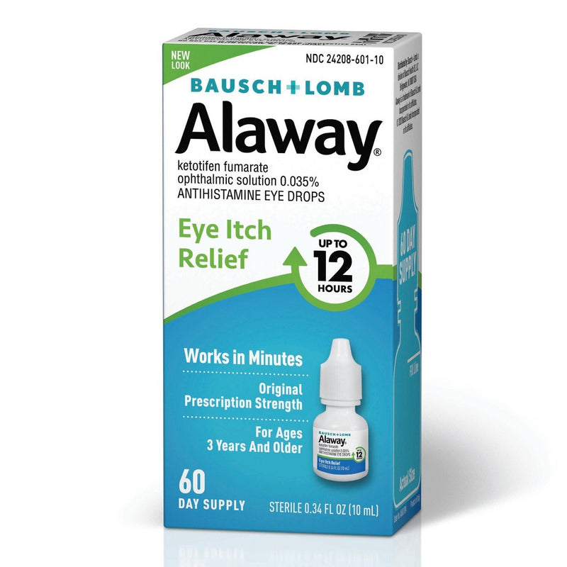 Alaway 12 Hours Allergy Itch Relief Eye Drops - 0.34 fl oz