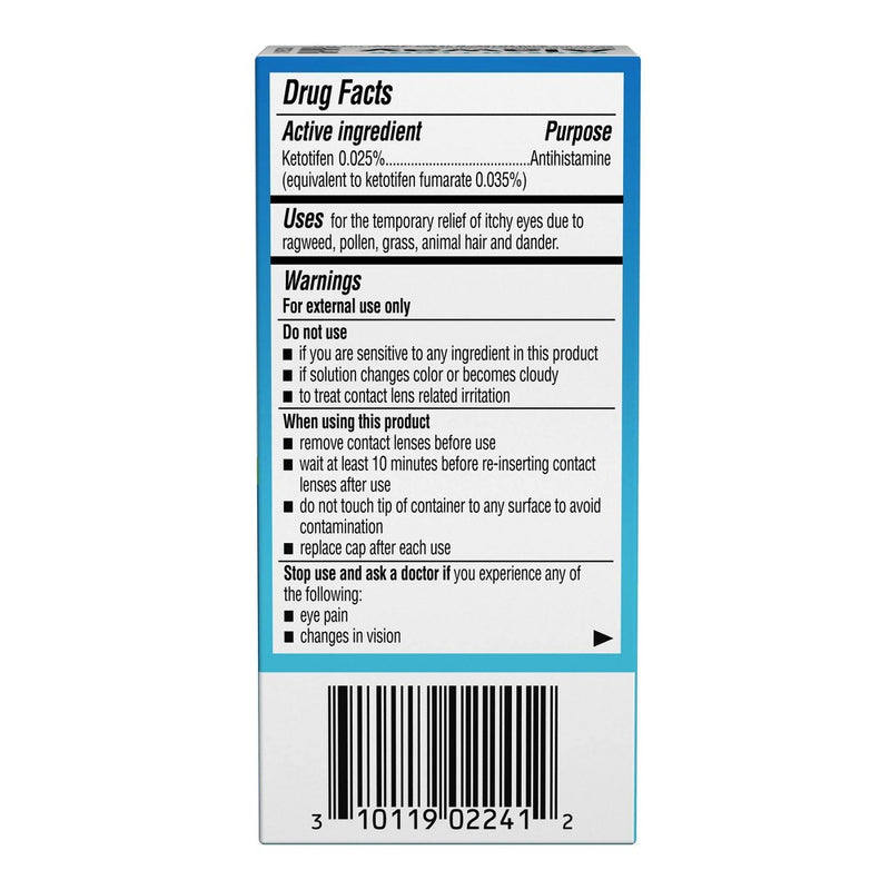 Alaway 12 Hours Allergy Itch Relief Eye Drops - 0.34 fl oz