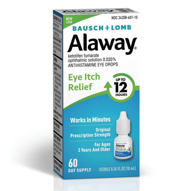 Alaway 12 Hours Allergy Itch Relief Eye Drops - 0.34 fl oz