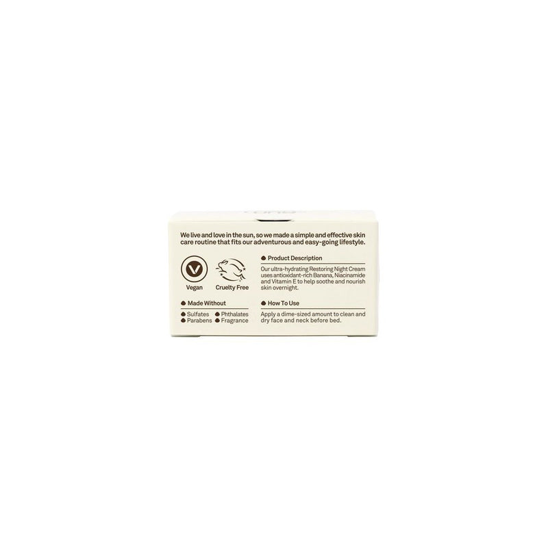 Sun Bum Restoring Facial Night Cream - 1.5 oz